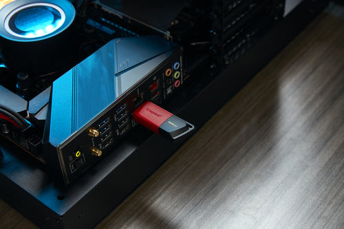 128GB USB3.2 GEN1 DATATRAVELER EXODIA M BLACK+ RED (DTXM/128GB)