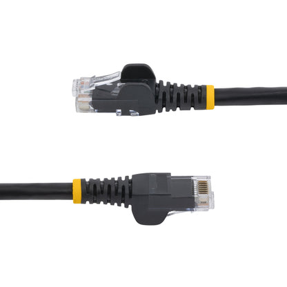 15FT BLACK 10 PACK CAT6 CABLE SNAGLESS RJ45 UTP PATCH CABLE CORD