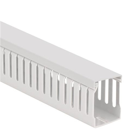 WALL DUCT, SOLID, 2"X2", 120' BOX, WHITE
