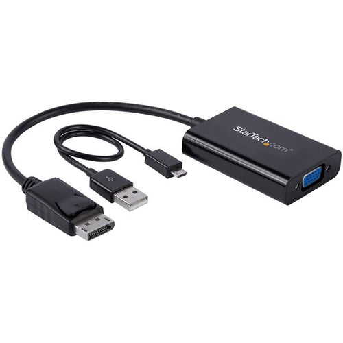 DISPLAYPORT TO VGA ADAPTER - DP TO VGA CONVERTER MONITOR DONGLE