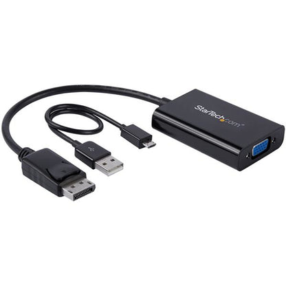 DISPLAYPORT TO VGA ADAPTER - DP TO VGA CONVERTER MONITOR DONGLE