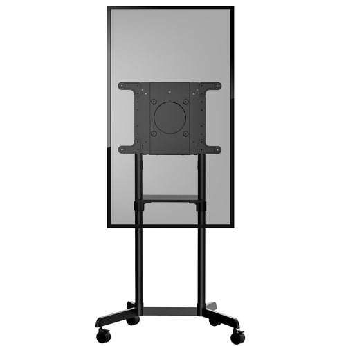 MOBILE TV CART ROLLING TV STAND MOBILE DISPLAY CART VESA MOUNT