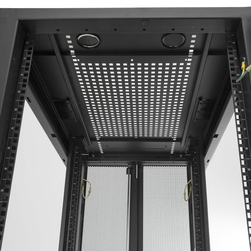 42U SERVER RACK CABINET 4 POST NETWORK EQUIPMENT RACK ENCLOSURE