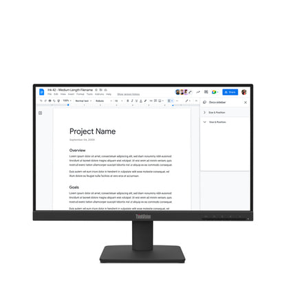 S22-4E(D25215FS0) 21.5 MONITOR-HDMI (64CBKAR6UZ)