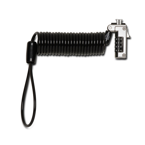SLIM PORTABLE COMBINATION LOCK FOR STANDARD SLOT