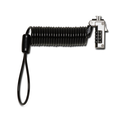 SLIM PORTABLE COMBINATION LOCK FOR STANDARD SLOT