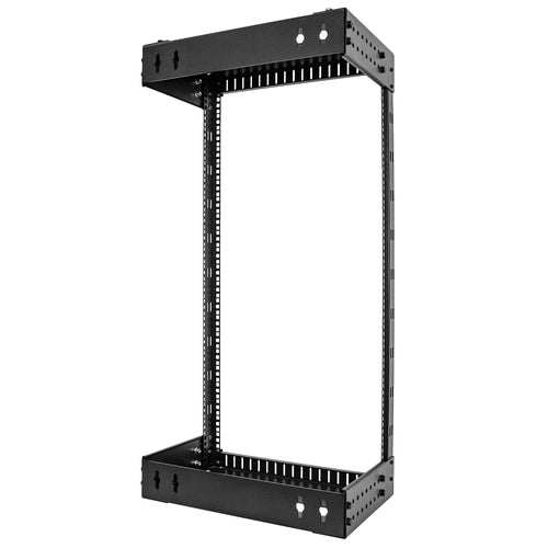 21U WALL MOUNT OPEN FRAME RACK NETWORK EQUIPMENT PATCH PANEL RACK