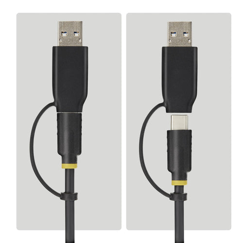 M.2 NVME AND SATA SSD ADAPTER USB-C/USB-A 10GBPS SSD/HDD READER