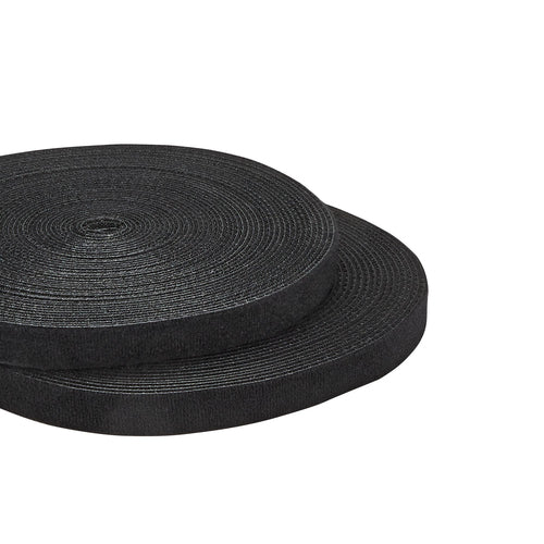 25FT HOOK AND LOOP ROLL CABLE TIE FASTENER STRAPS REUSABLE WRAP
