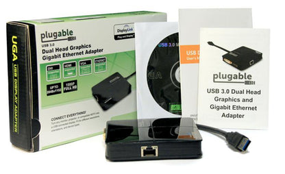 PLUGABLE USB3-3900DHE USB 3.0 UNIVERSAL MINI DOCK