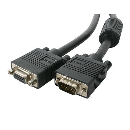 6FT VGA EXTENSION CABLE HD15M TO HD15F MONITOR VIDEO CABLE