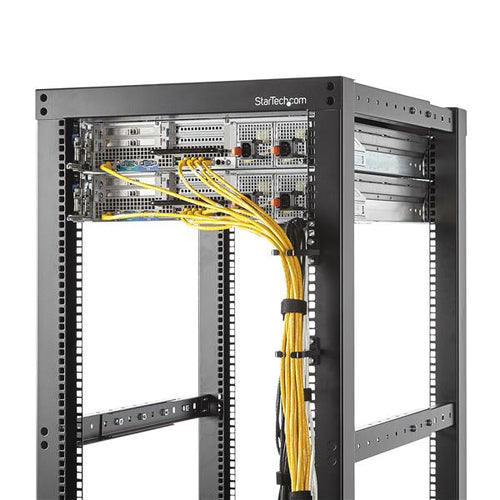 VERTICAL CABLE MANAGEMENT D-RING SERVER RACK WIRE MANAGEMENT (CMHOOK1UN)