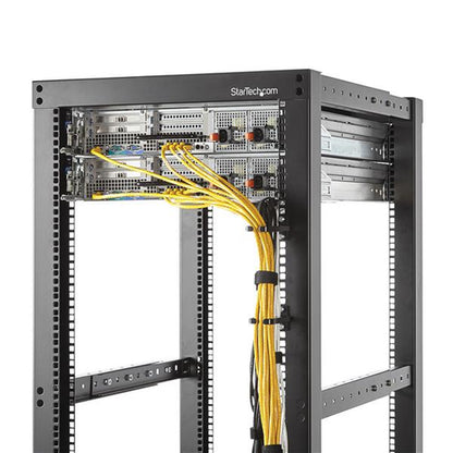 VERTICAL CABLE MANAGEMENT D-RING SERVER RACK WIRE MANAGEMENT (CMHOOK1UN)