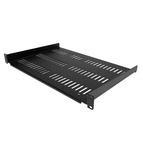 1U SERVER RACK SHELF UNIVERSAL CANTILEVER VENTED RACK MOUNT TRAY