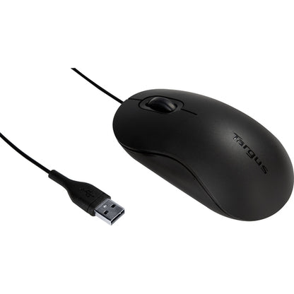 BLK MATTE USB FULL SIZE 3BUTTON OPTICAL MOUSE
