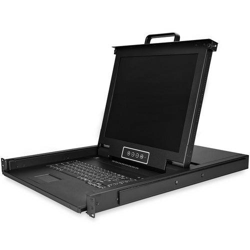 8 PORT RACKMOUNT KVM CONSOLE INTEGRATED LCD MONITOR KVM SWITCH
