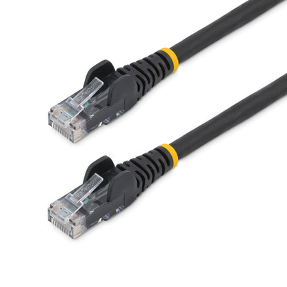 6FT BLACK CAT6 ETHERNET CABLE LSZH SNAGLESS PATCH CABLE LAN RJ45