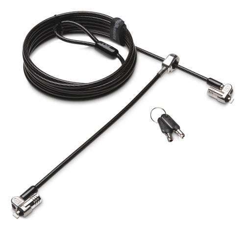 MICROSAVER KEYED DUAL HEAD LAPTOP LOCK TAA