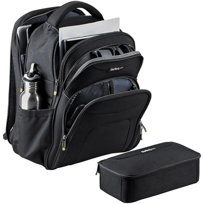 LAPTOP BACKPACK W/TABLET POCKET ERGONOMIC IT TECH COMMUTER BACKPACK