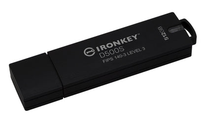 512GB IRONKEY D500S FIPS 140-3 LVL 3 (PENDING) AES-256