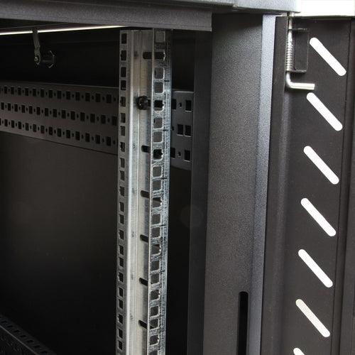 12U AV RACK CABINET 4 POST FLOOR STANDING IT CABINET ENCLOSURE