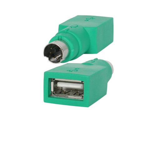 USB MOUSE TO PS2 ADAPTER USBAF/DIN6M GREEN