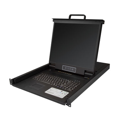 8 PORT RACKMOUNT KVM CONSOLE INTEGRATED LCD MONITOR KVM SWITCH