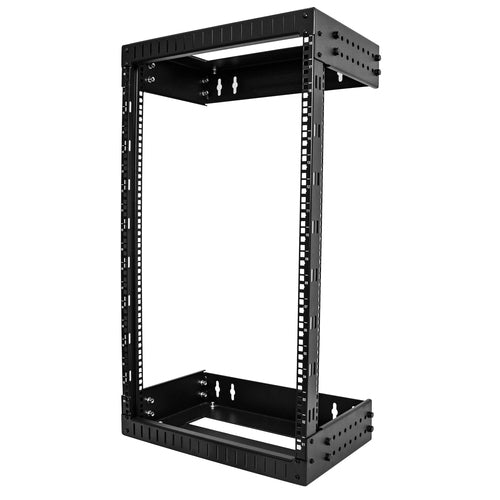 18U WALL MOUNT OPEN FRAME RACK NETWORK EQUIPMENT PATCH PANEL RACK