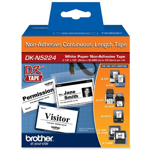2.1IN NON-ADHESIVE PAPER LABEL FOR QL LABEL PRINTERS (DKN5224)
