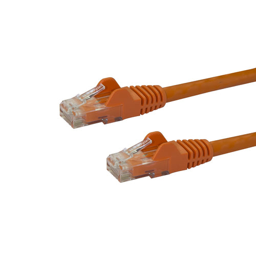 5FT ORANGE CAT6 ETHERNET CABLE SNAGLESS RJ45 UTP PATCH CABLE CORD