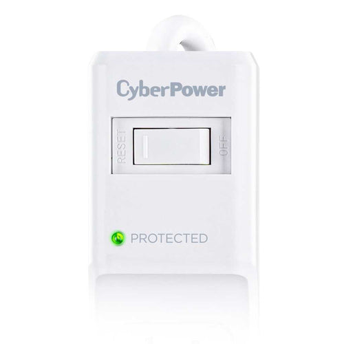 CYBERPOWER CSP604UCW SURGE 1500J 4 CORD USB-AC WHITE