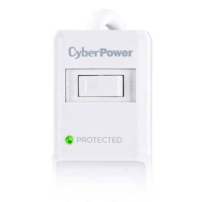 CYBERPOWER CSP604UCW SURGE 1500J 4 CORD USB-AC WHITE
