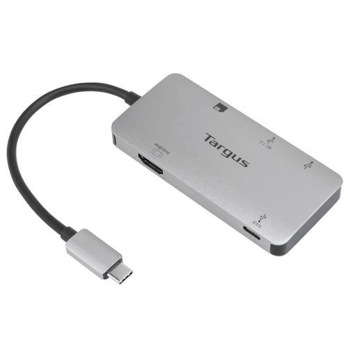USB C MULTIPORT SINGLE VIDEO ADAPT  CARD READER W/ 100W PD PASS