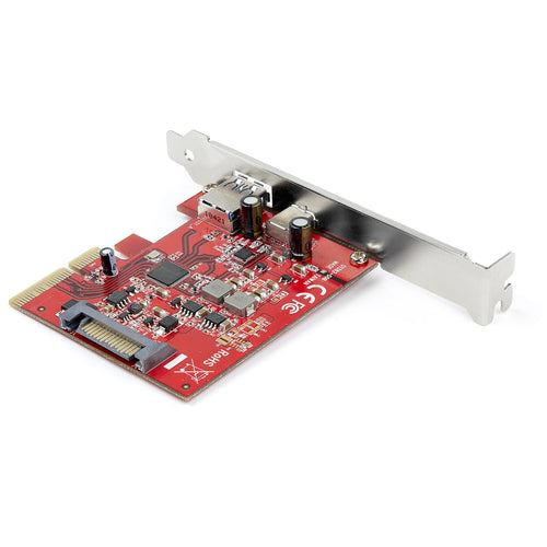 2 PORT USB C PCIE CARD USB 3.1 GEN 2 TYPE C/A PCI EXPRESS CARD