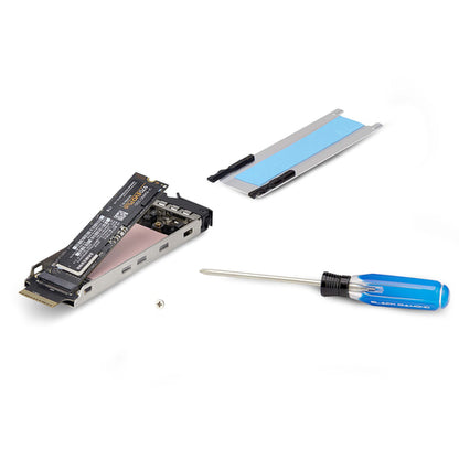 DUAL M.2 NVME SSD TO PCIE X8 REMOVABLE MOBILE RACK/BACKPLANE