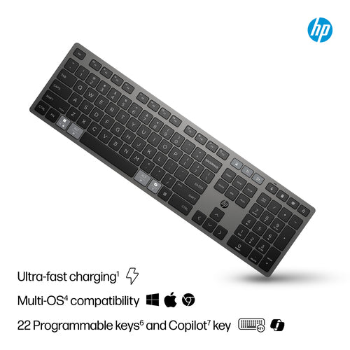 SMART BUY 725 MULTI-DEVICE RCHRGBL WL KBD (9T5B2AA#ABA)