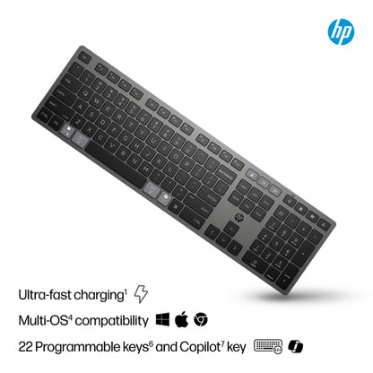 SMART BUY 725 MULTI-DEVICE RCHRGBL WL KBD (9T5B2AA#ABA)