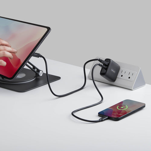 37W USB-C  USB-A WALL CHARGER 25W USB-C PD/12W USB-A (114NB-WALL-CHARGER)