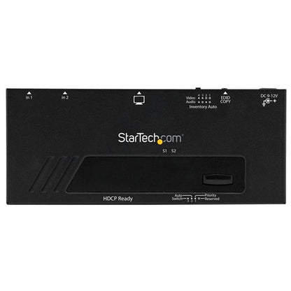 2 PORT HDMI VIDEO SWITCH BOX 1080P AUTOMATIC PRIORITY SWITCHING