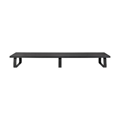 EXTRA-WIDE DUAL-MONITOR RISER FOR DESK 39 X 10IN WOOD BLACK (MR4010)