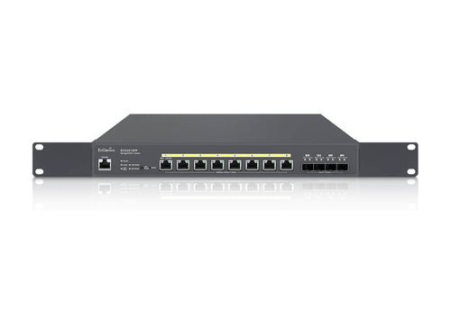 ENGENIUS CLOUD ECS5512FP 10-GIG 8PORT POE++ SWITCH 4 SFP+ PORTS