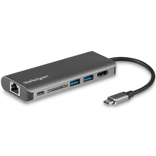 USB C MULTIPORT ADAPTER 60W PD 4K HDMI USB HUB MINI TRAVEL DOCK