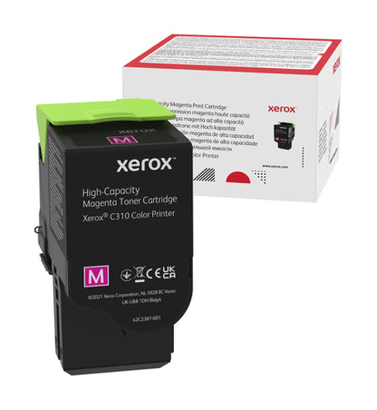 GENUINE XEROX MAGENTA HIGH CAPACTIY TONER CART XEROX C310 PRNT
