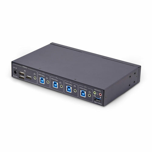 4-PORT KEYBOARD/MOUSE SWITCH MOUSE ROAMING KM/USB SWITCH