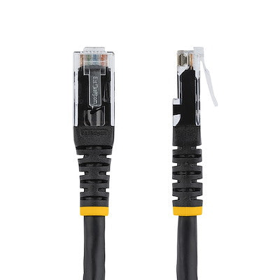 6FT BLACK CAT6 ETHERNET CABLE RJ45 UTP PATCH CABLE GIGABIT LAN