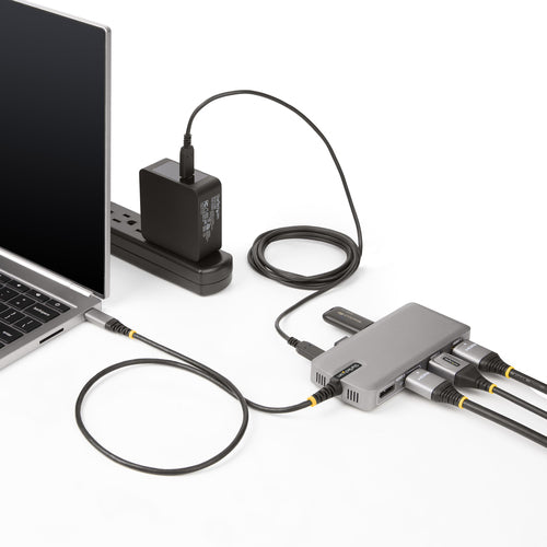 USB-C MULTIMONITOR ADAPTER HDMI DP TRIPLE/DOUBLE DISPLAY DOCK