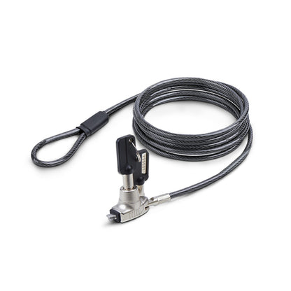 SLIM LAPTOP CABLE LOCK 6.6FT NOBLE WEDGE SLOT COMPATIBLE