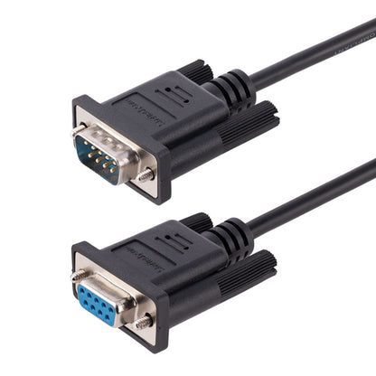3M RS232 SERIAL NULL MODEM CABLE CROSSOVER SERIAL CABLE