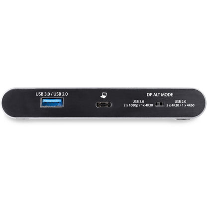 USB C MULTIPORT ADAPTER 100W PD DUAL DP USB HUB MINI TRAVEL DOCK