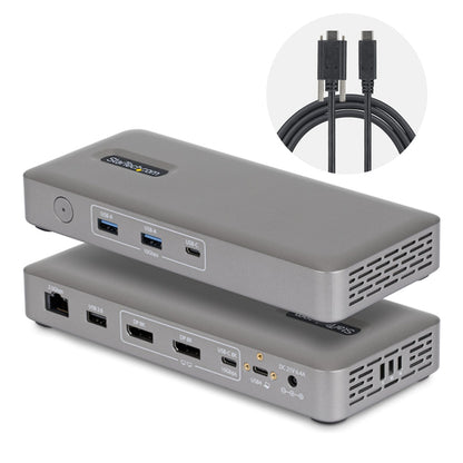 DUAL-MONITOR USB4 DOCK - 2X 4K 144HZ 100W PD DRIVERLESS